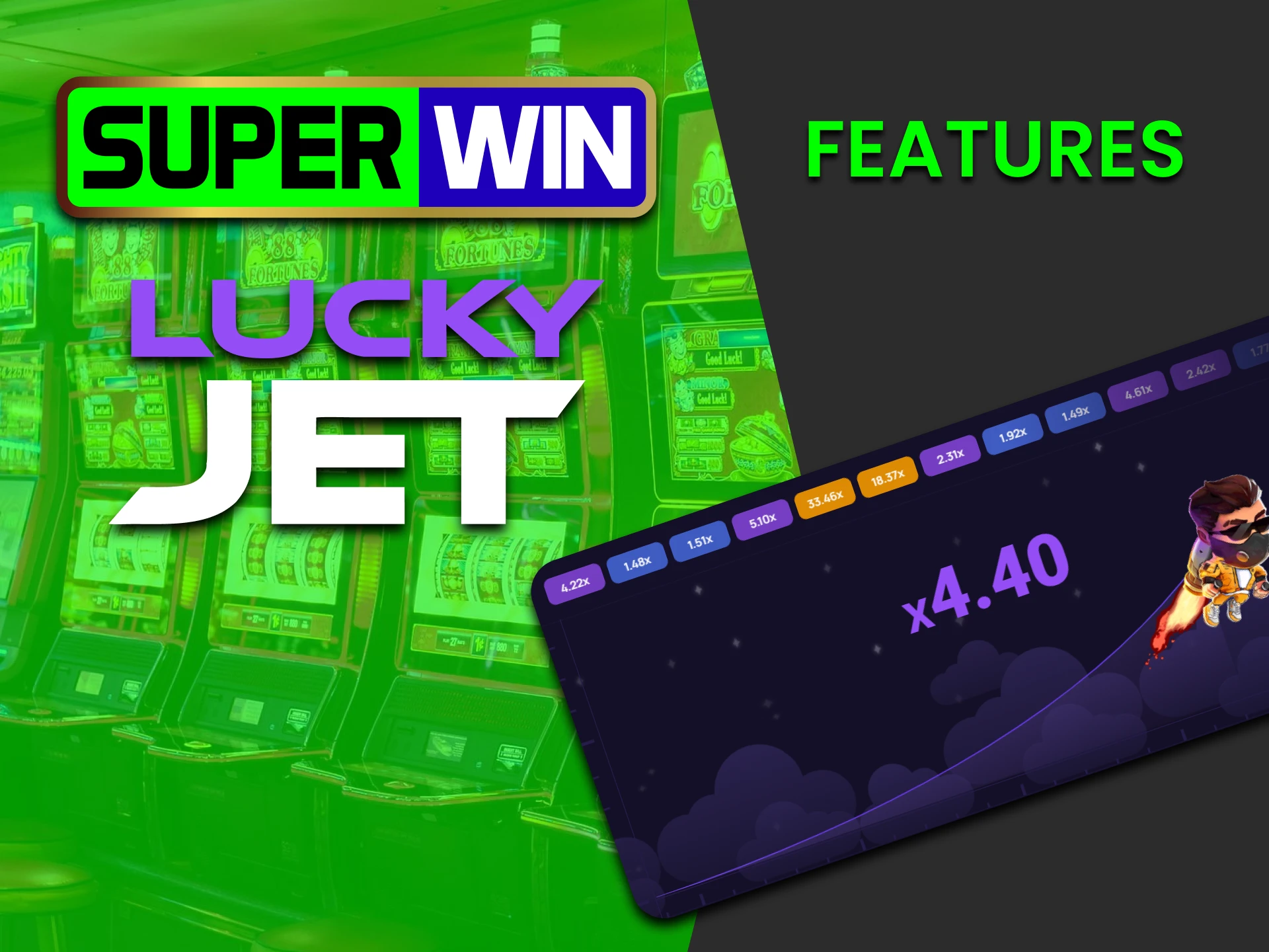 Find out what the future holds for Lucky Jet on Superwin.