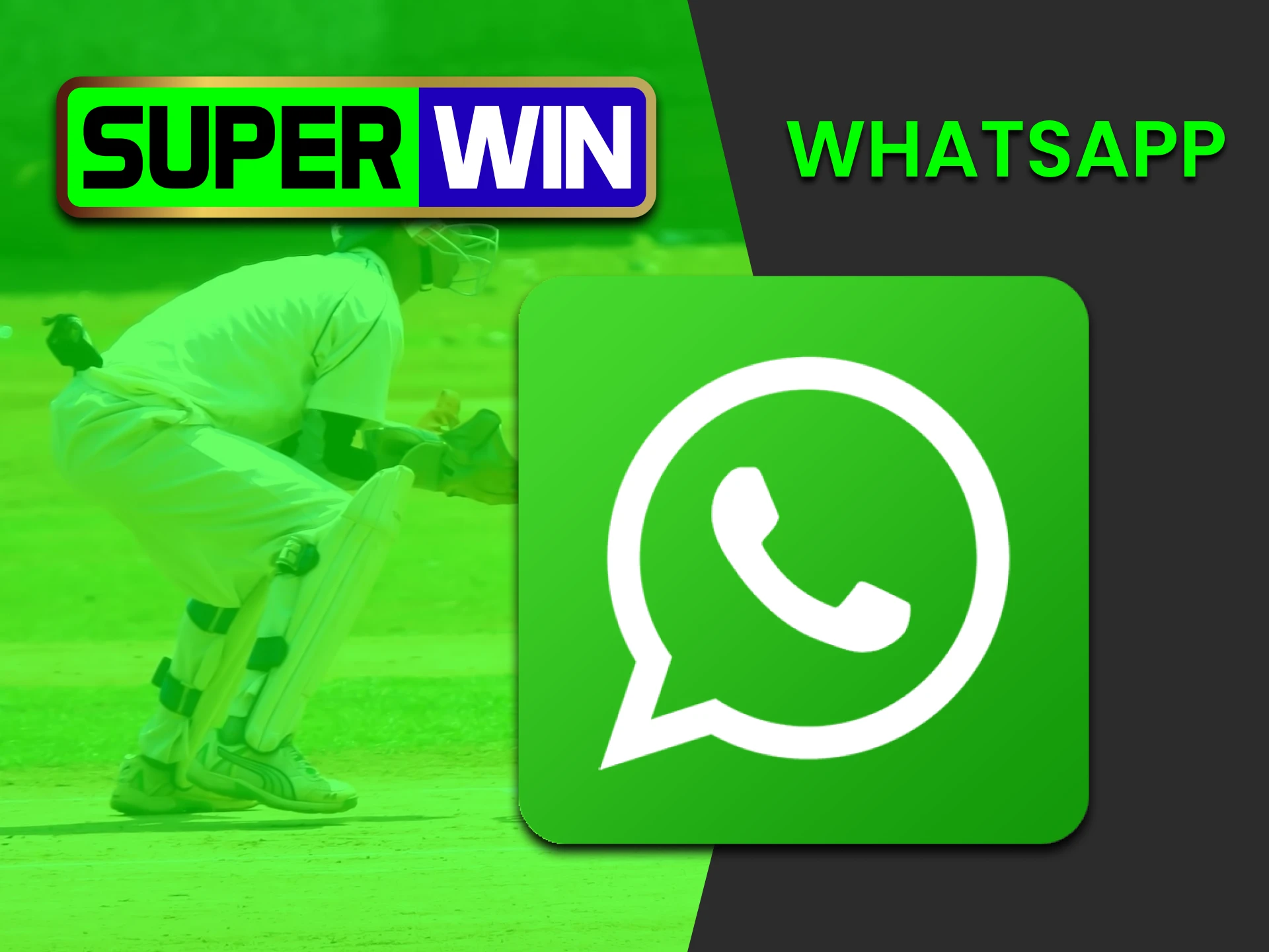 You can contact the Superwin team via Whatsapp.